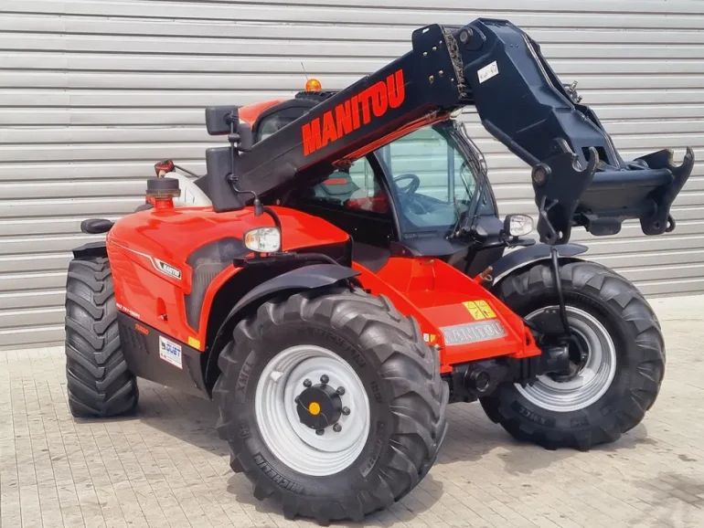 Ładowarka teleskopowa Manitou 737 -17r *klima*zadbana*transport*jcb546