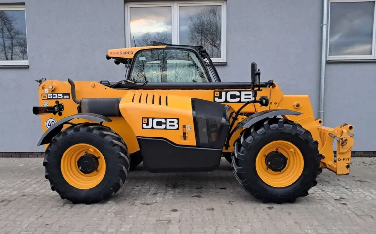 JCB 535-95 AGRI SUPER FULL OPCJA Bez DPF i AdBlue Oryginał Klima 40km