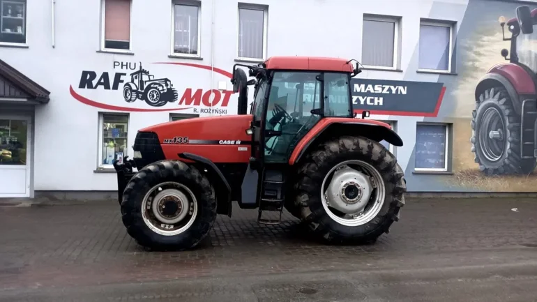 Case MX135 Świeżo sprowadzony