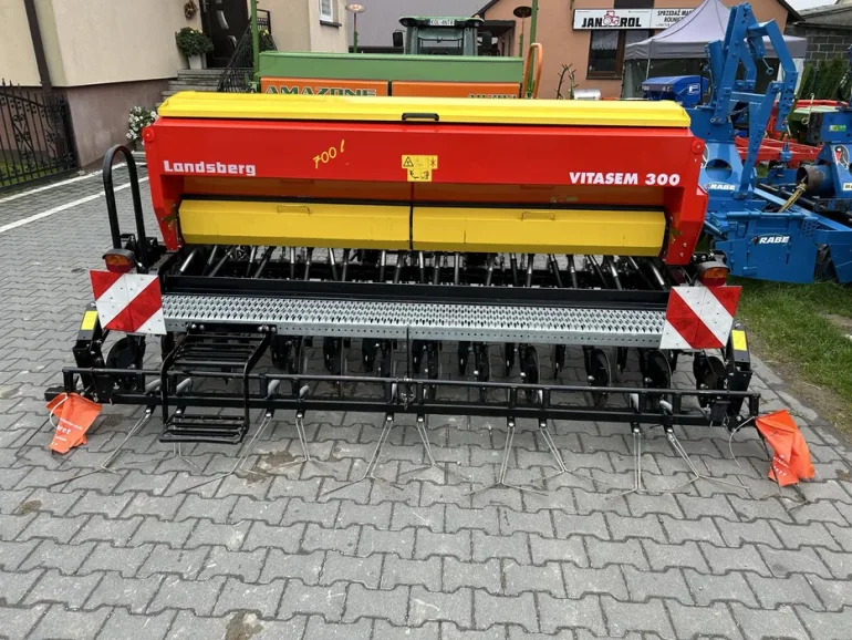 Siewnik do zboża Pottinger Vitasem 300 talerzowy 3m stan idelany nowy