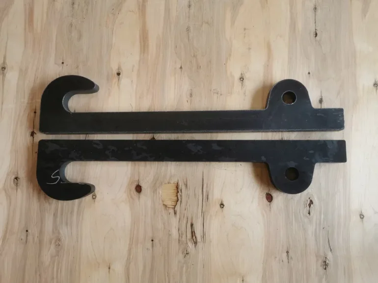 Haki ładowarka JCB 30mm grubości, zaczep łyżka adapter przejściówka