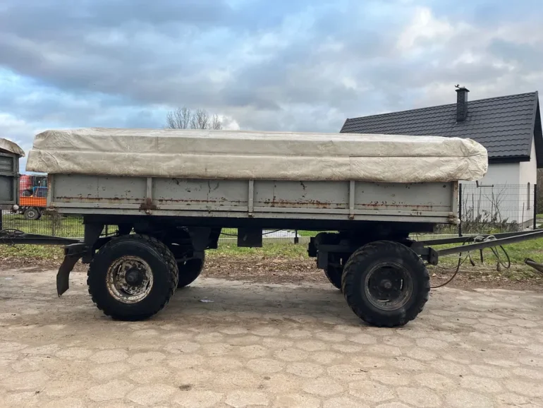 Przyczepa HW 6011 hl6011 6t wywrotka plandeka zestaw