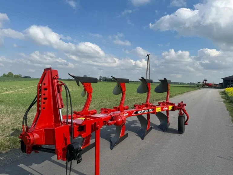 Pług 4 skibowy Obrotowy Kuhn Master 120! Tani Transport! Non-Stop!!