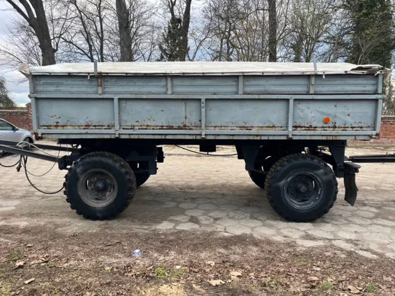 Przyczepa HW 6011 hl6011 6t wywrotka plandeka zestaw