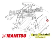 Szyba drzwi Manitou MT420, MT425, MT625