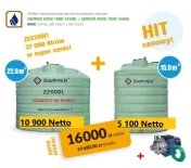 2 zbiorniki do nawozów i wody 22000 i 15000 litrów SWIMER CENA BRUTTO!