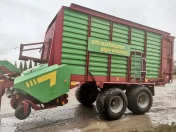 Przyczepa samozbierajaca strautmann giga vitesse I stan bdb