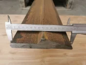 Lemiesz półstrzałkowy, naprawczy, 150x16 x32mm, hardox 500HB