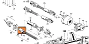 Widełki LCA68445 Kemper frez Claas Sieczkarnia Widłak przekładni 68445