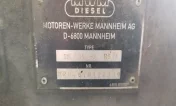 Blok silnika mwm typ D226B-6 R614 Renault 155.54