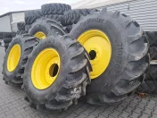 Komplet kół 710/70R38 + 600/65R28 Continental John Deere koła opona