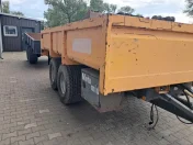 Przyczepa Wywrotka Skorupowa Tandem do koparki