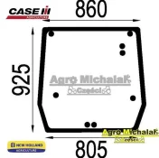 Szyba tylna NEW HOLLAND, CASE TD5010, TD5020, TD5030, TD5050, TD70D