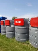Zbiornik SIBUSO 1500 litrów, dwupłaszczowy ON