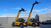 Ładowarka teleskopowa WOLF 3350T udźwig 3,5 T, wys. podnoszenia 7 m.