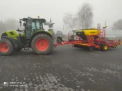 Siew zboża rzepaku kukurydzy i burakow siewnikiem Vaderstad i Maschio