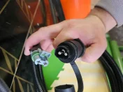 Przejściówka, kabel zasilający 3 pinowy 12V do sterownika Krone