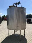 Zbiornik nierdzewny 3000- 3m3 kwasoodporny ocieplony ogrzewany mieszad
