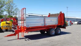 OD RĘKI !!! Rozrzutnik obornika ROLTRANS 8, 10 ton 2x adapter N250/32