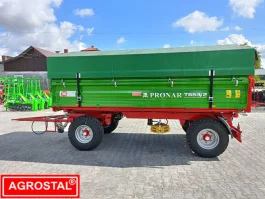 Przyczepa 2osiowa T653/2 6 ton Pronar od ręki plandeka GRATIS AGROSTAL